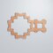 Ekena Millwork Medium Cordova Decorative Fretwork Wood Wall Panels, Cherry, 23 1/8"W x 15 3/8"H x 3/8"T WALW16X16X0375CRVCH - alternate 4